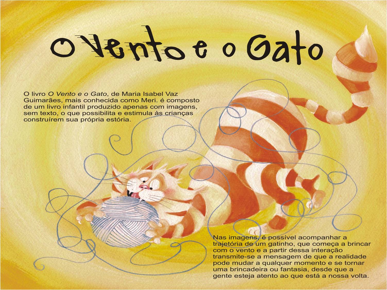 Imagem do livro O Vento e o Gato