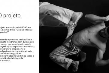 Do que é feita a capoeira? Projeto de Ada Schveitzer com curadoria de André Cypriano